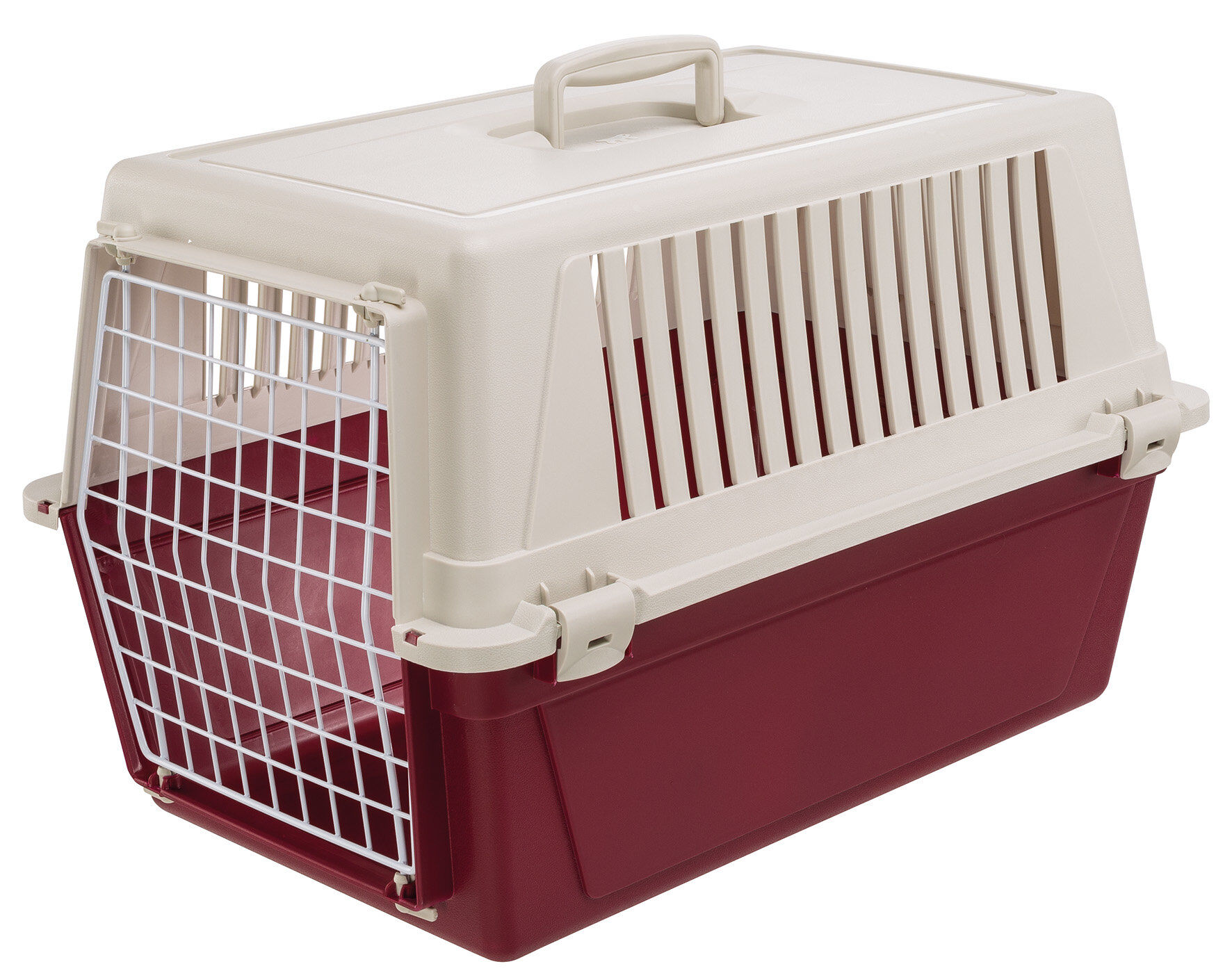 Ferplast - Panier de Transport Atlas 30 EL - Bordeaux Image num&eacute;ro 2