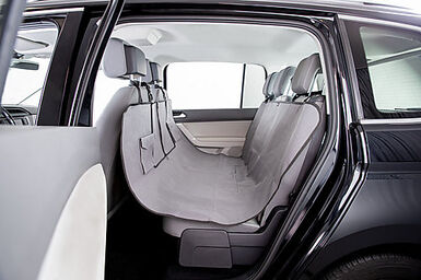 Trixie - Couverture pour sièges de voiture, 1,40 × 1,45 m, gris
