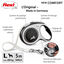 Flexi - Laisse &agrave; Enrouleur Comfort Sangle L pour Chiens - 5m / Noir Indicateur image num&eacute;ro 4