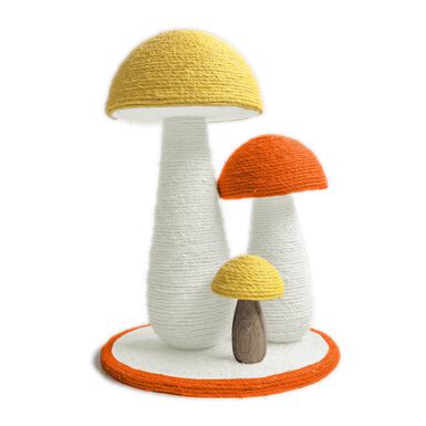 Animalis - Griffoir Champignon pour Chats - 40x40x58cm
