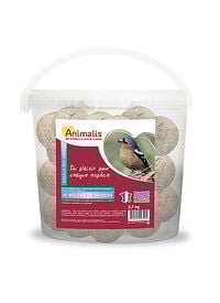 Animalis - Boules de Graisse pour Oiseaux des Jardins