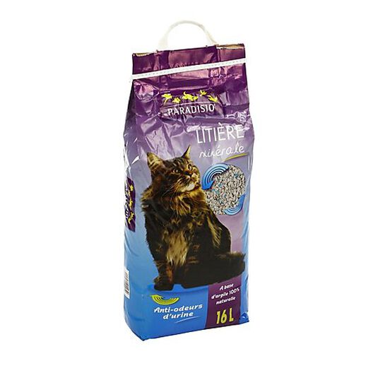 Paradisio - Litière Minérale pour Chat - 16L image number null
