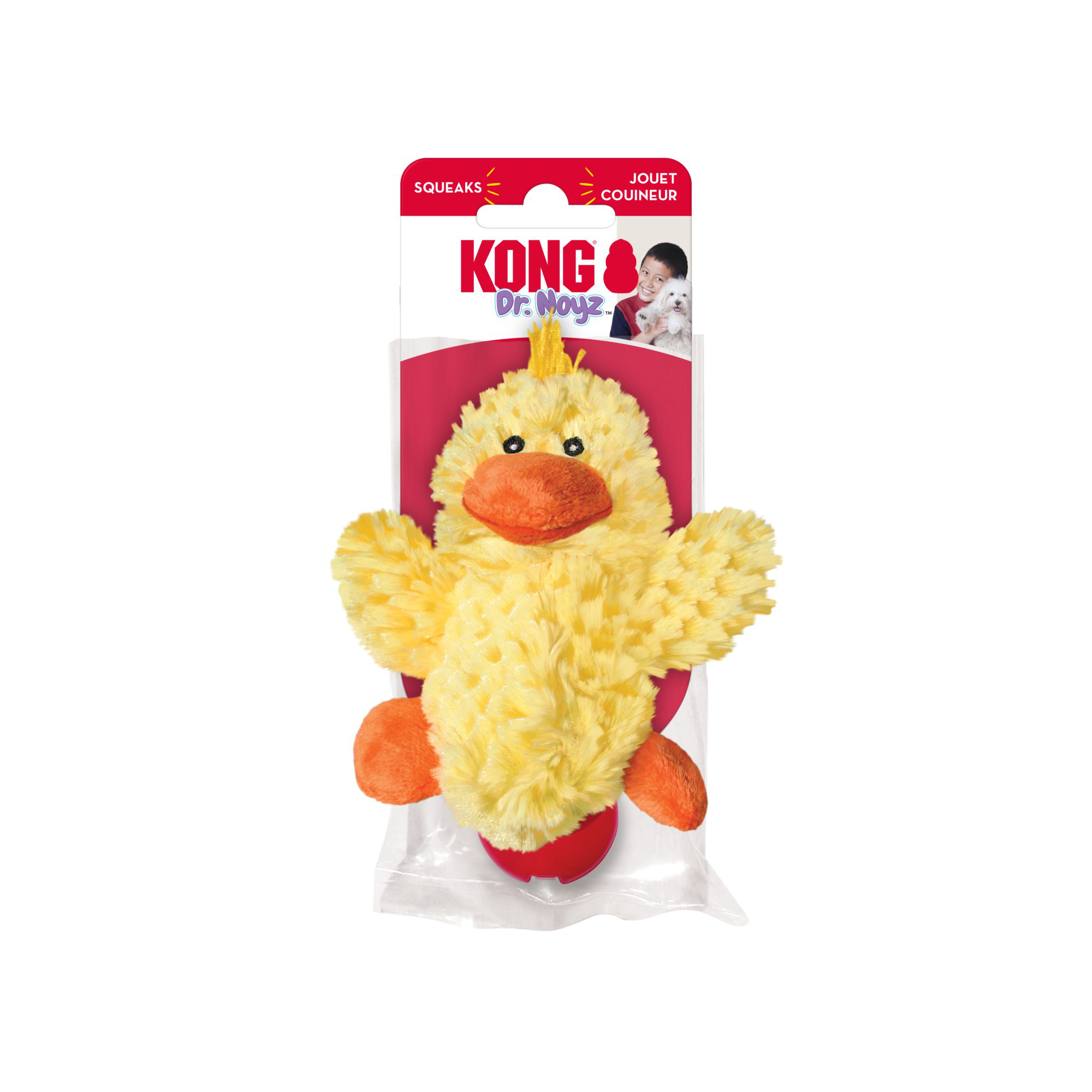 KONG - Jouet Duck Dr Noys pour Petits Chiens Image num&eacute;ro 1