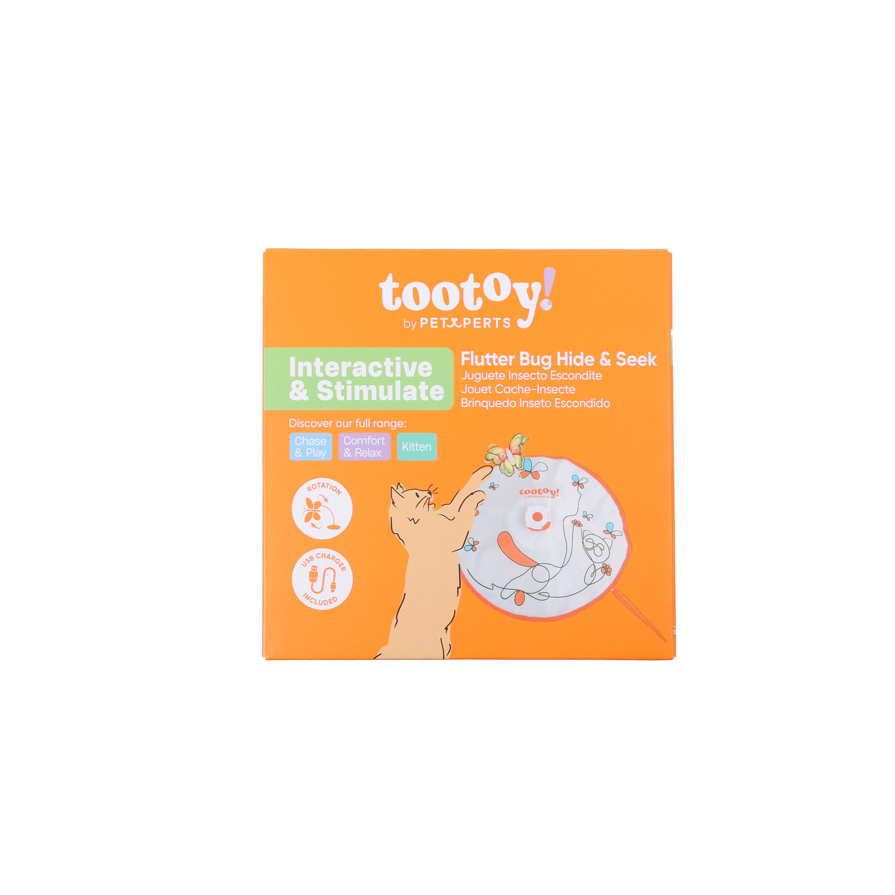 Tootoy! - Tapis Cache-Insecte pour Chats - 30cm Image num&eacute;ro 2