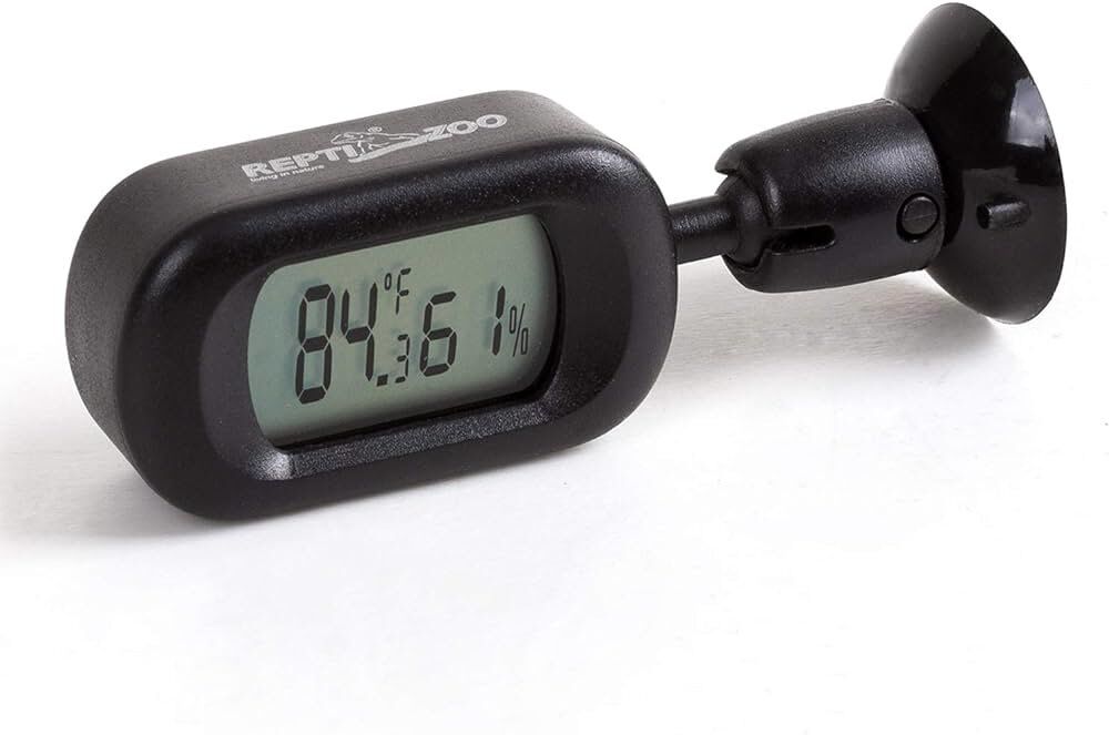 Reptizoo - Thermom&egrave;tre + Hygrom&eacute;tre Digital 360&deg; Image num&eacute;ro 1