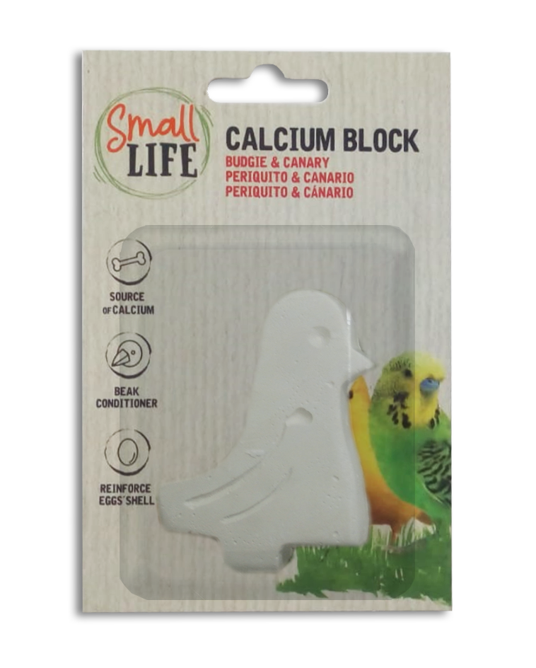 Small Life - Bloc de Calcium pour Calopsitte et Ins&eacute;parables - 100g Image num&eacute;ro 1