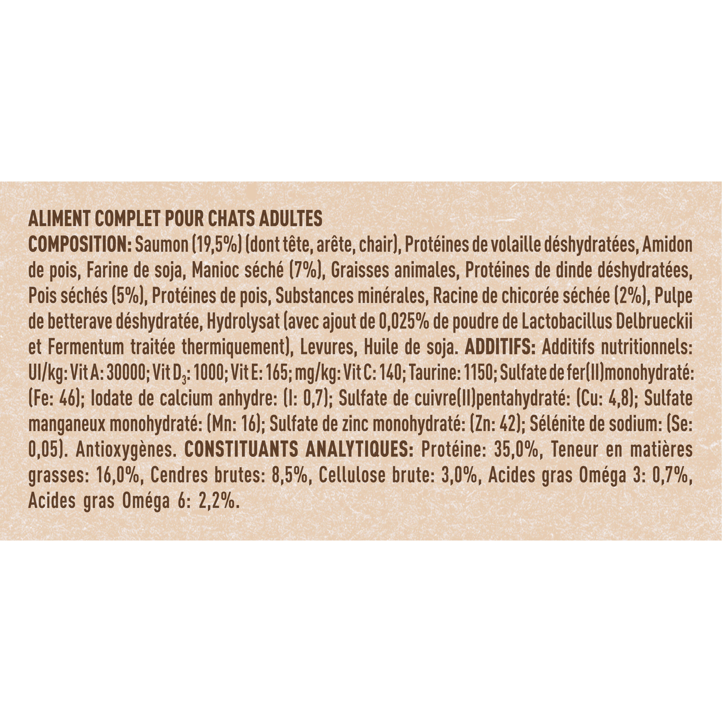 Purina One - Croquettes Adulte Sans C&eacute;r&eacute;ales Saumon pour chats adultes - 1,1kg Image num&eacute;ro 6