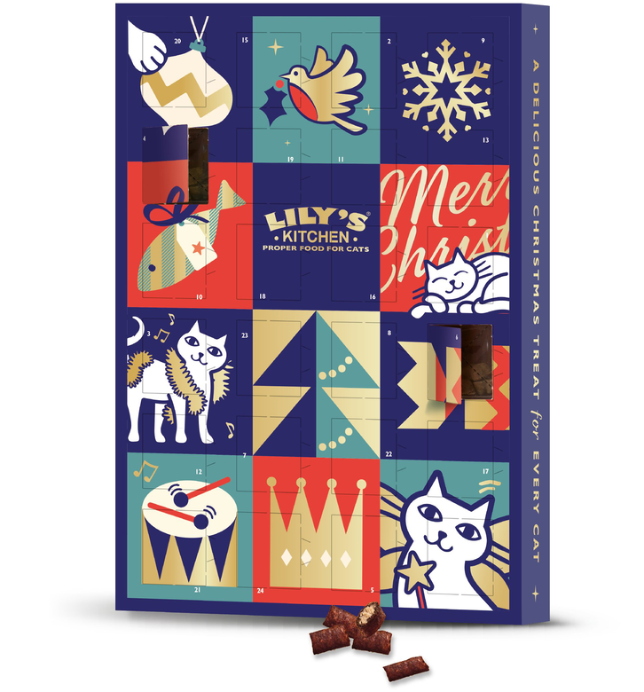 Lily's Kitchen - Calendrier de l'Avent Noël pour Chats - 42g Image numéro 1 Lily's Kitchen - Calendrier de l'Avent Noël pour Chats - 42g Image numéro 1