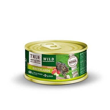 True Origins Wild - Pâtée au Sanglier pour Chats Adultes - 100G