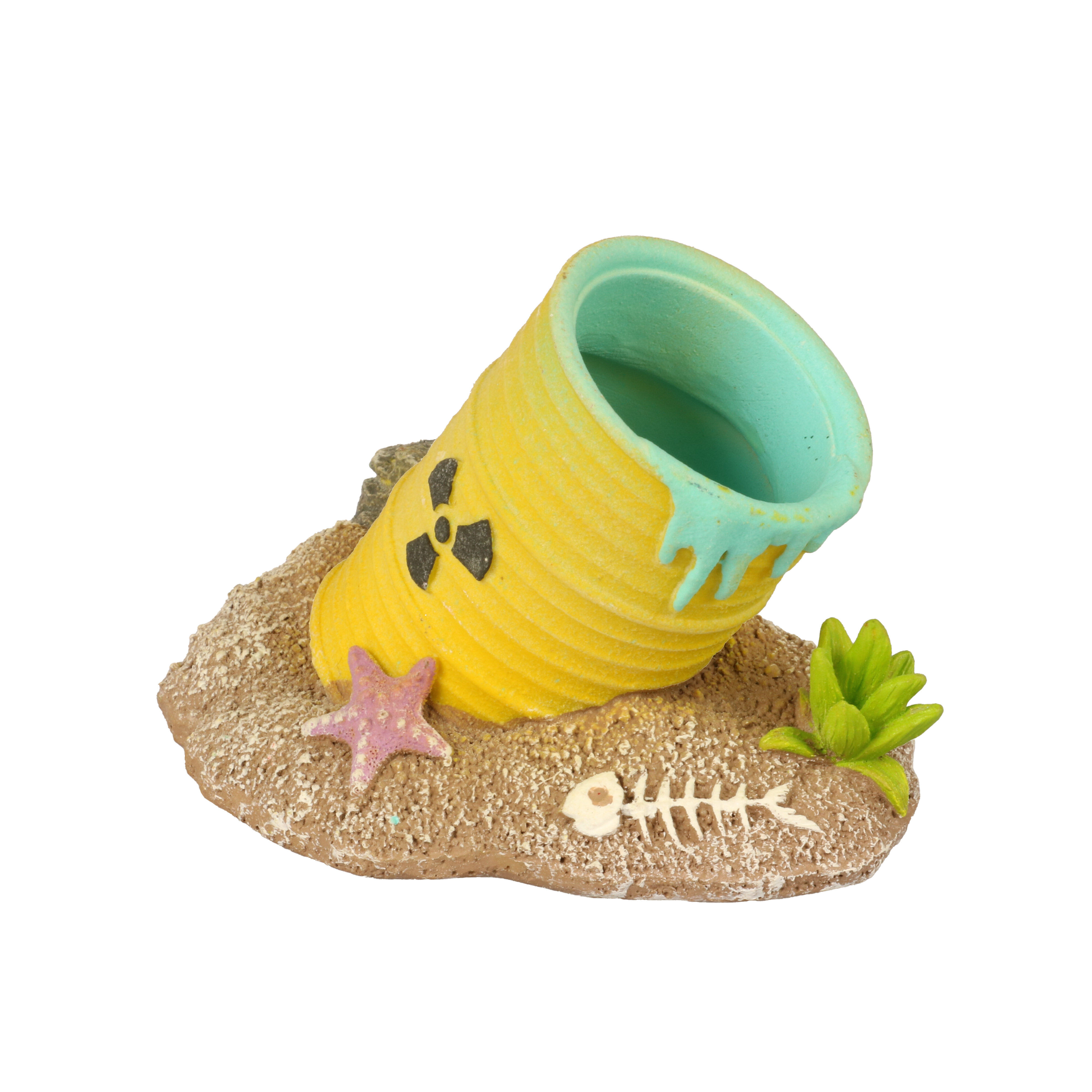 Aquadella - D&eacute;coration Baril Radioactif S - 9x7cm Image num&eacute;ro 1