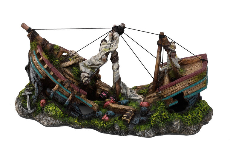 Aquadella - Décoration Trois-Mâts pour Aquarium Image numéro 1 Aquadella - Décoration Trois-Mâts pour Aquarium Image numéro 1