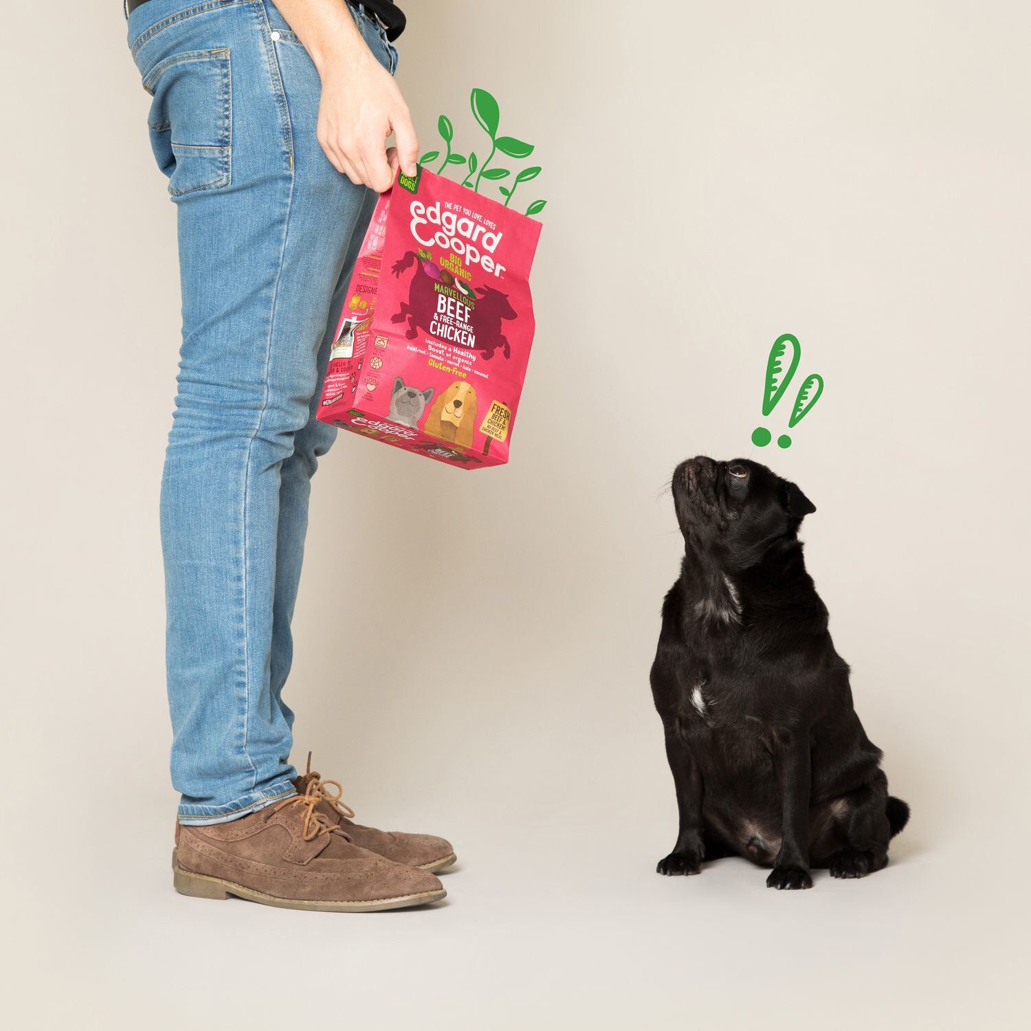 Edgard & Cooper - Croquettes BIO au B&oelig;uf et Poulet pour Chien - 7Kg Image num&eacute;ro 3