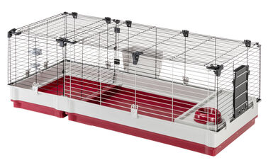 Ferplast - Cage Krolik 140 pour Lapins et Cochon d Inde - 60x142x50cm