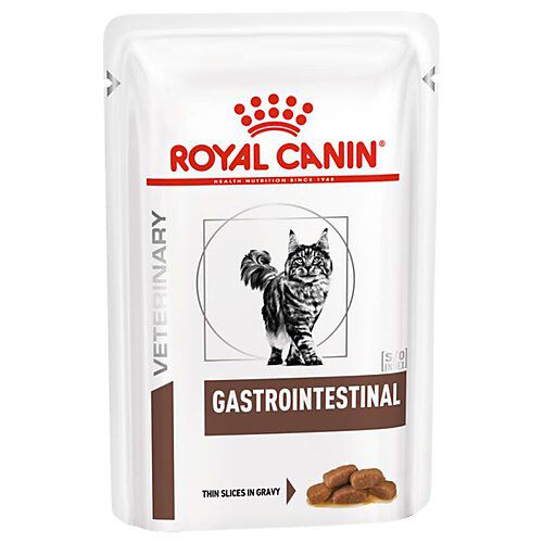Royal Canin Sachets Veterinary Diet Gastro Intestinal pour Chat 12x85g Animalis