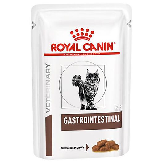 Royal Canin - Sachets Veterinary Diet Gastro Intestinal pour Chat - 12x85g image number null