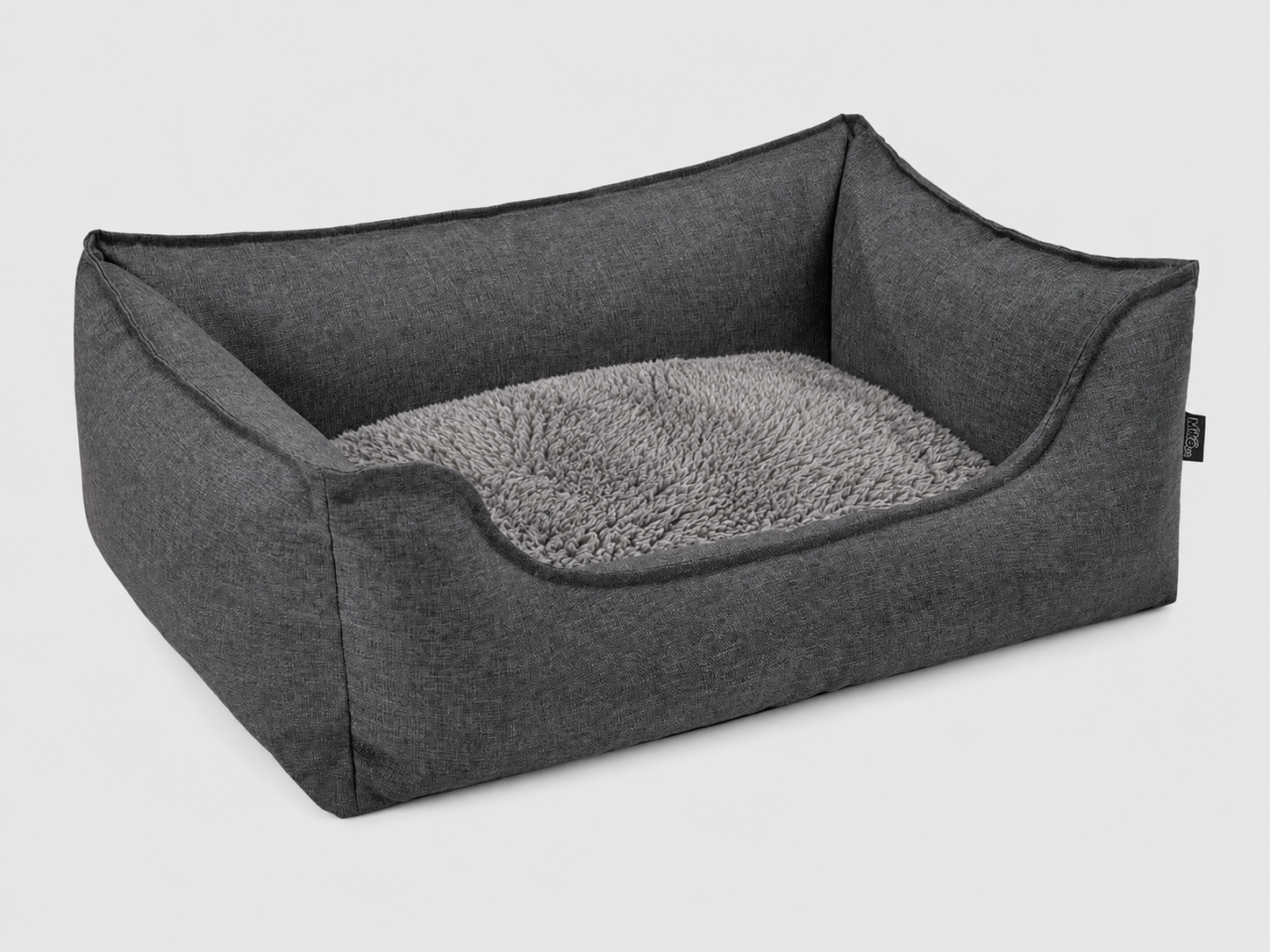 Wikopet - Sofa Sawana Gris S pour Chiens - 60x44cm Image num&eacute;ro 1