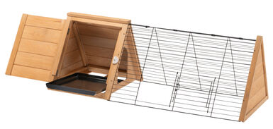 Ferplast - Clapier Twingloo pour Lapins - 51x120x43cm