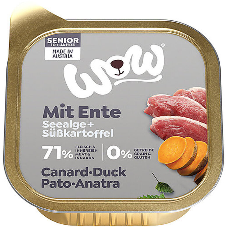 WOW - Reaps Complet Senior au Canard pour Chiens - 150g image number null