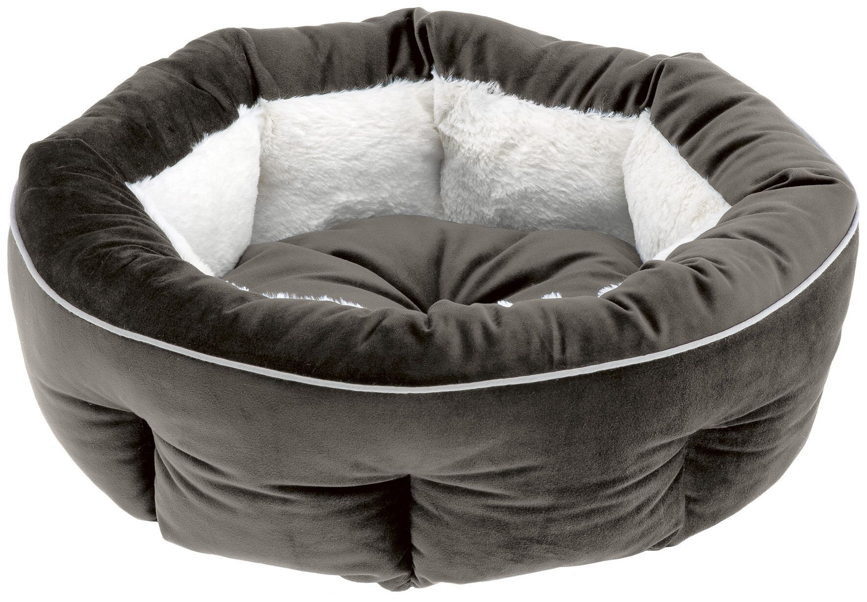 Ferplast - Corbeille Marquis pour Chien et Chat Gris - 55 (34 x 34 cm) Image num&eacute;ro 1