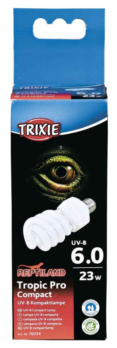 Trixie - Lampe UV~B compacte Tropic Pro Compact 6.0  23 W - 60x152 mm Image num&eacute;ro 1