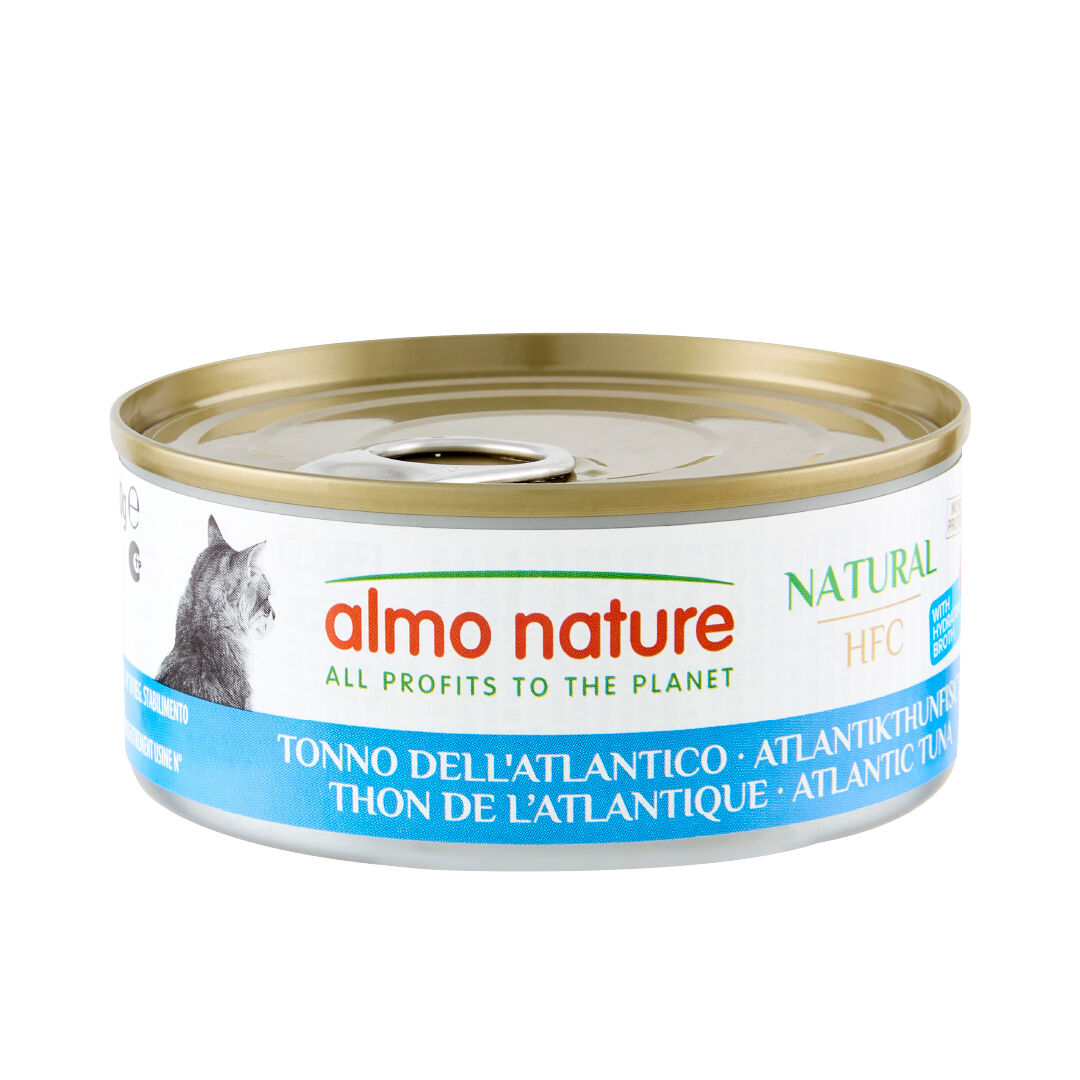 Almo Nature - P&acirc;t&eacute;e en Bo&icirc;te HFC Natural Thon de l'Atlantique pour Chat - 150g Image num&eacute;ro 1