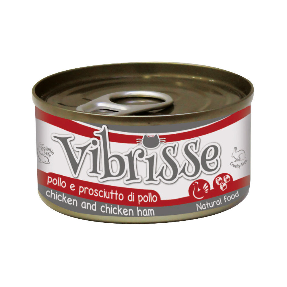 Vibrisse - P&acirc;t&eacute;e Natural Food Jambon de Poulet pour chats - 70g Image num&eacute;ro 1