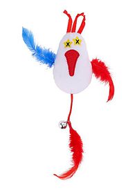 Wouapy - Jouet Cocorico pour Chats - 24cm