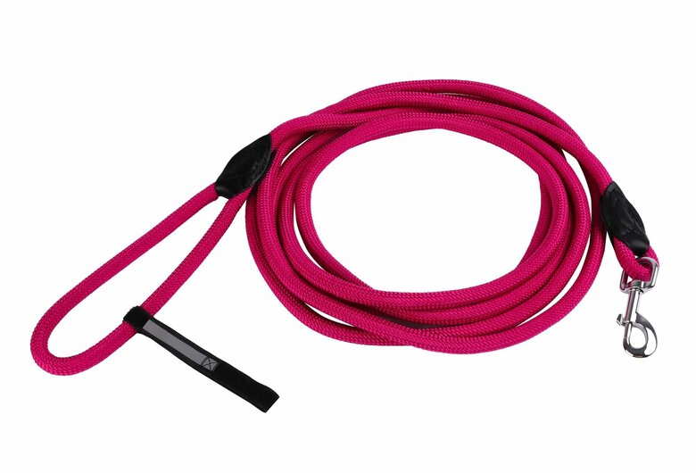 Animalis - Longe En Corde Forte Fuchsia pour Chien - 2m Image numéro 2 Animalis - Longe En Corde Forte Fuchsia pour Chien - 2m Image numéro 2