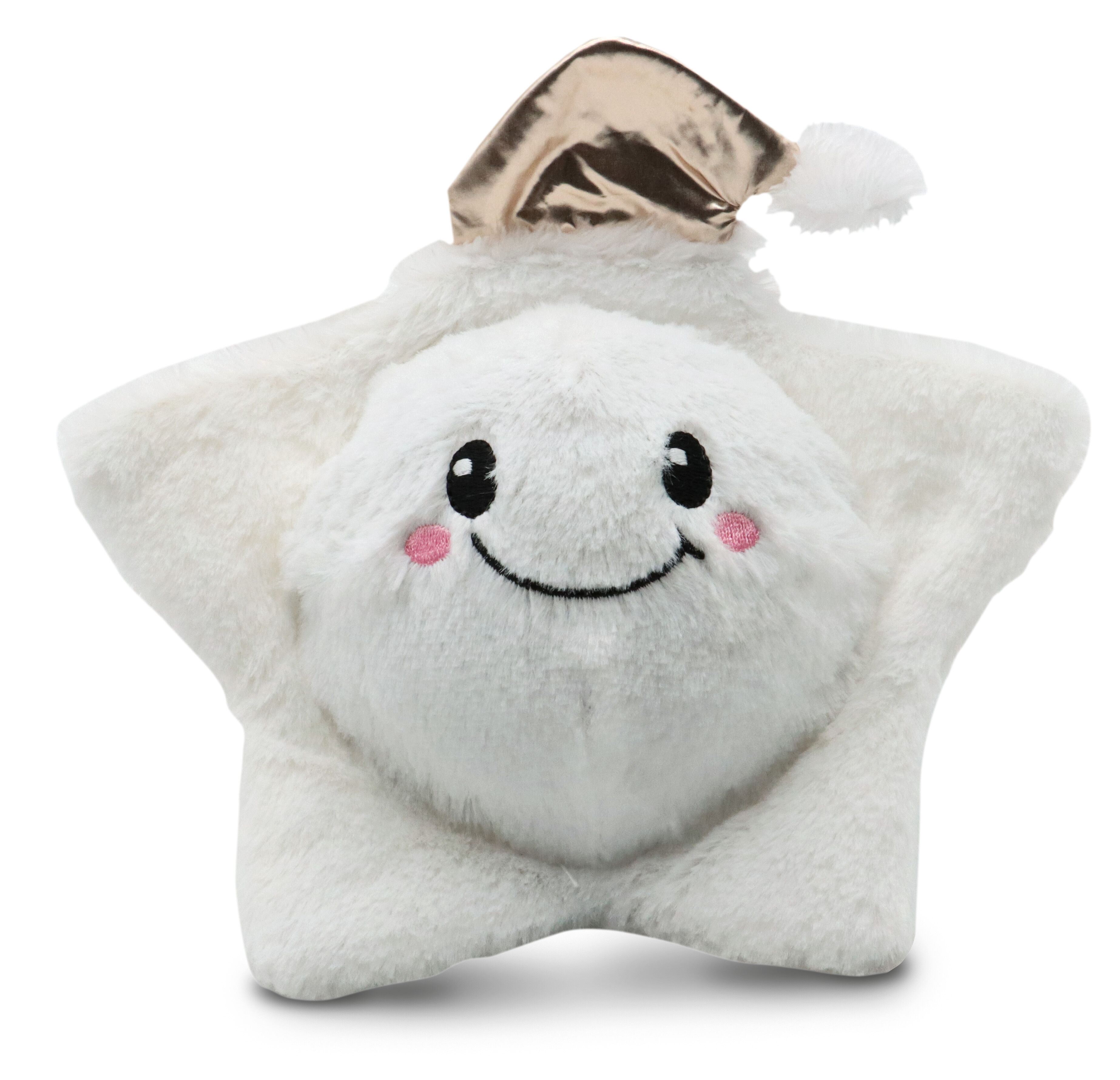 Croci - Jouet Peluche Xmas Bonhomme Blanc avec Balle - x1 Image num&eacute;ro 2