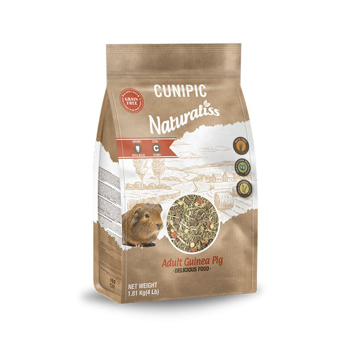 Cunipic - Aliment Naturaliss Cochon d'Inde - 1.81kg Image num&eacute;ro 1