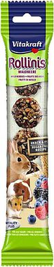 Vitakraft - Friandises Rollinis Fruits des Bois pour Rongeurs - 40g