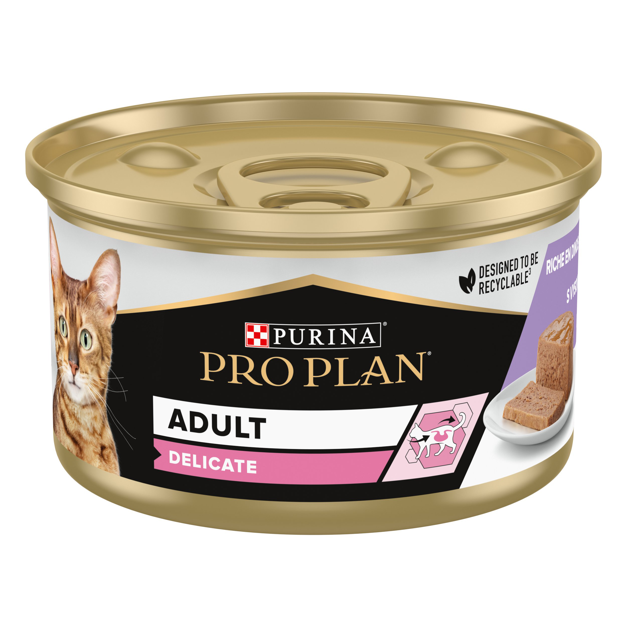 Pro Plan - P&acirc;t&eacute;e Delicate &agrave; la Dinde pour Chat - 85g Image num&eacute;ro 1