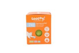 Tootoy! - Jouet Balle Led pour Chats - 6,5cm