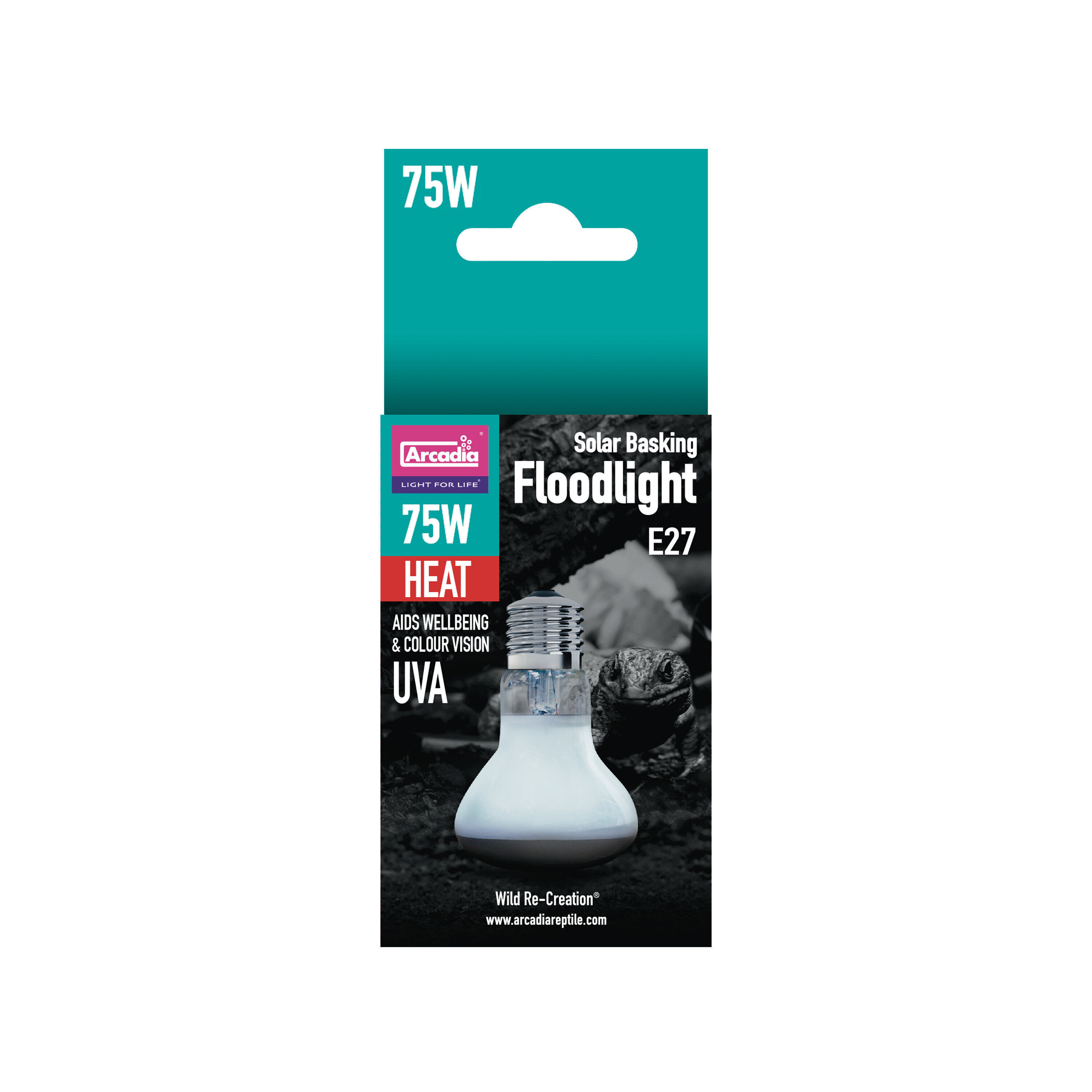 Arcadia - Spots Solar Basking Floodlight 75 Watt - R&eacute;ptiles Image num&eacute;ro 1