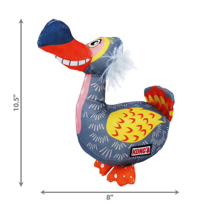 KONG - Jouet Oiseau Ballistic Vibez pour Chiens - M/L Image num&eacute;ro 2