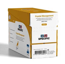 Dechra - Pâtée Specific FCW-P Crystal Management pour Chats - 12x85g