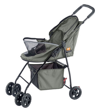 Ferplast - Poussette Globetrotter pour Chiens - 80x42x95cm