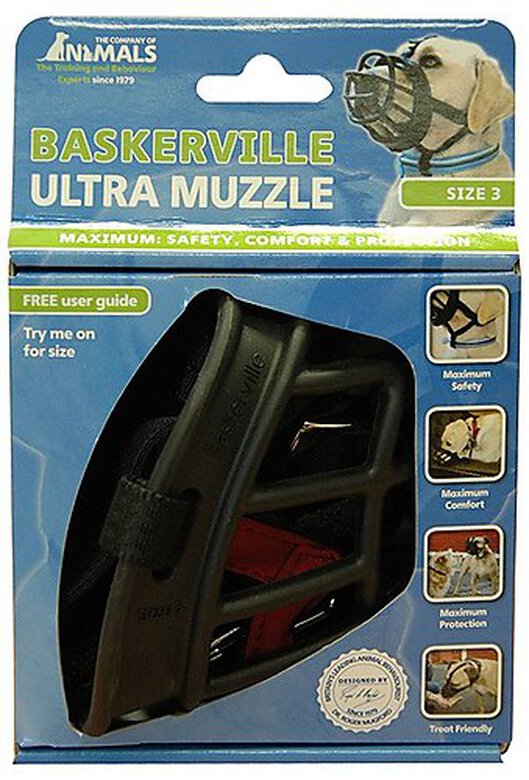Cie Animals - Muselière Baskerville Ultra Muzzle - Taille 3 image number null