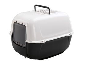 Ferplast - Maison de Toilettes Prima pour Chats - Noir
