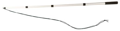 Kerbl - Jouet Canne à pêche alu, noir pour chats - 47/130cm