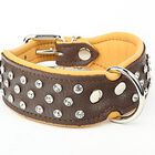 Yogipet - Collier Crystal Déco T65 51/60cm pour Chien - Marron image number null