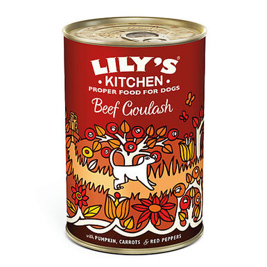Lily's Kitchen - Pâtée Goulash de Bœuf pour Chien - 400g