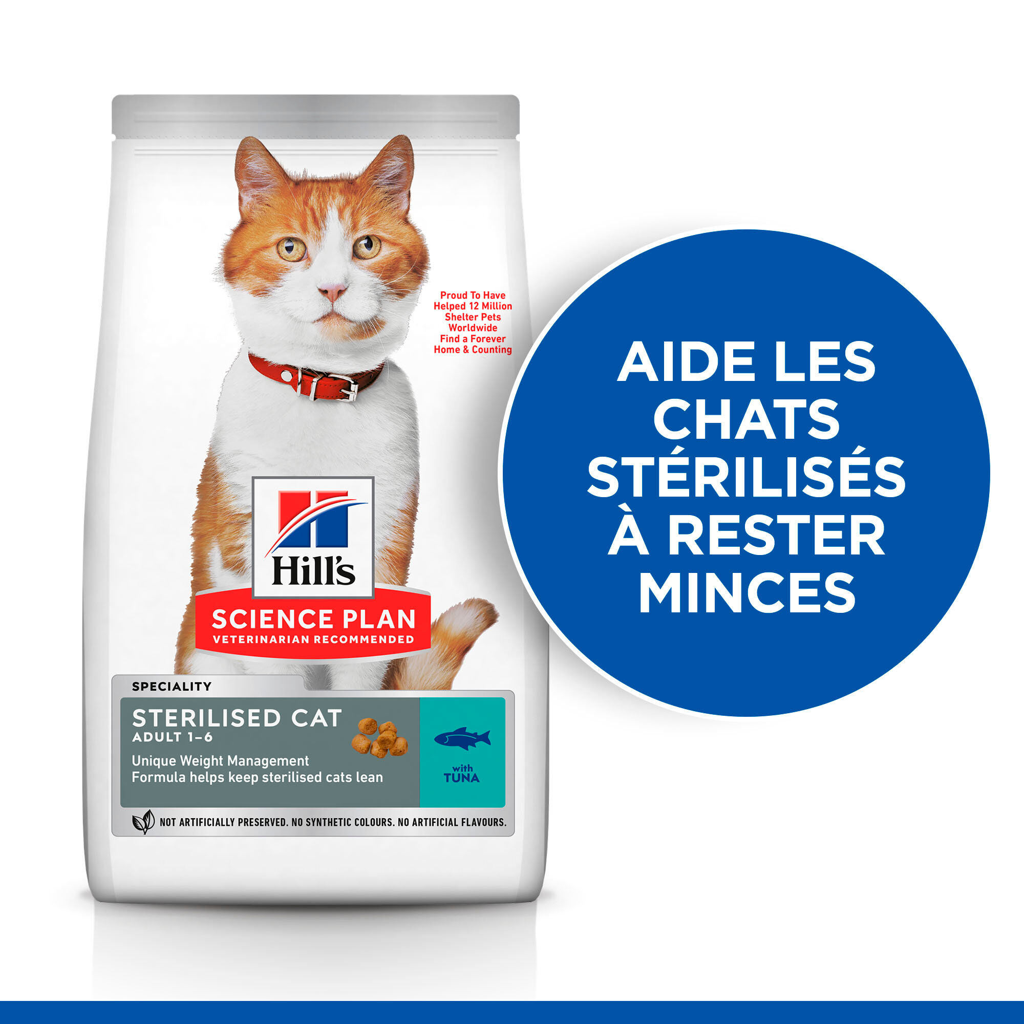 Hill's - Feline Young Sterilised Cat Adult Thon pour Chat Image num&eacute;ro 2