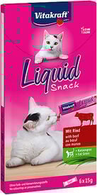 Vitakraft - Liquid-Snack boeuf & Cat Grass