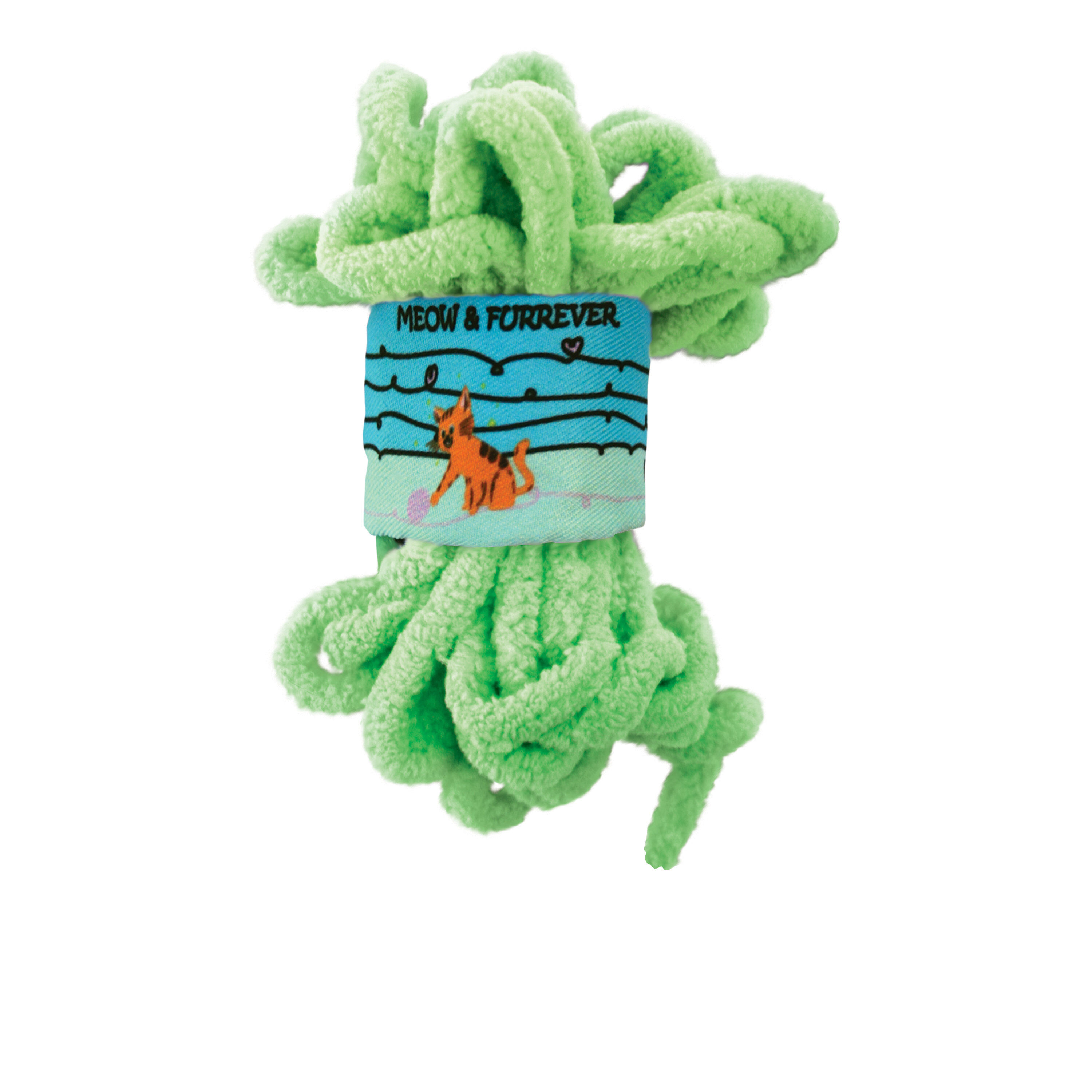 KONG - Jouet Pelote de Laine avec Souris pour Chat - 11,4cm Image num&eacute;ro 1