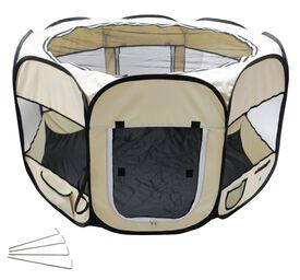 Compagnie des Pet Food - Parc Pliable pour Chiot - 115cm