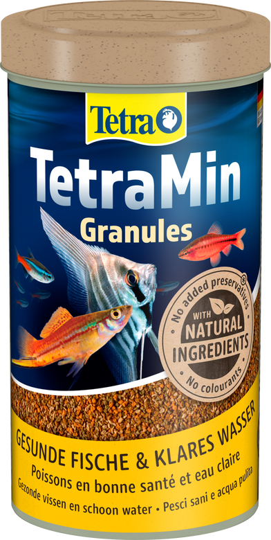 Tetra - Aliment Complet TetraMin Granules en Granulés pour Poissons Tropicaux - 500ml Image numéro 4 Tetra - Aliment Complet TetraMin Granules en Granulés pour Poissons Tropicaux - 500ml Image numéro 4