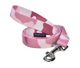 Bobby - Laisse Camouflage Rose pour Chiens