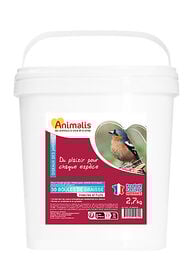 Animalis - Boules de Graisse Insectes et Fruits pour Oiseaux des Jardins - x30