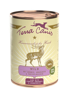 Terra Canis - Aliment Naturel Classic au Gibier pour Chiens - 400g